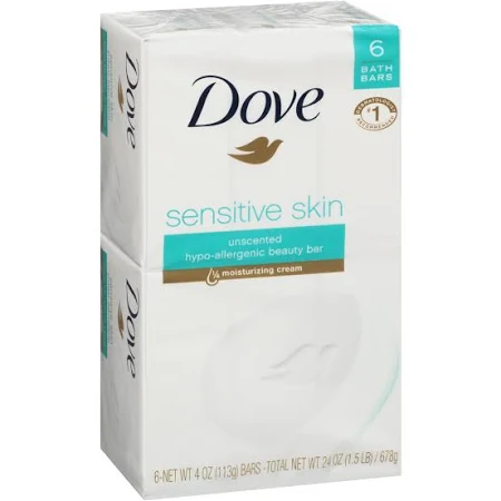 Dove Sensitive Skin Bar Soap By Unilever Hpc-USA 