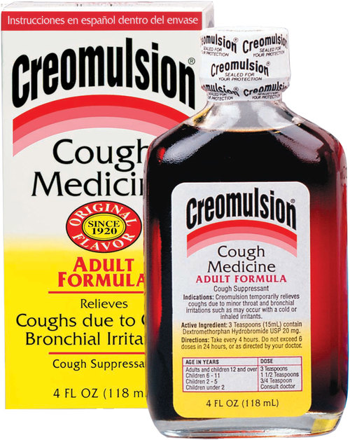 Pack of 12-Creomulsion Adult Cough Syrup Formula Liquid 4 oz By Socius Care USA 