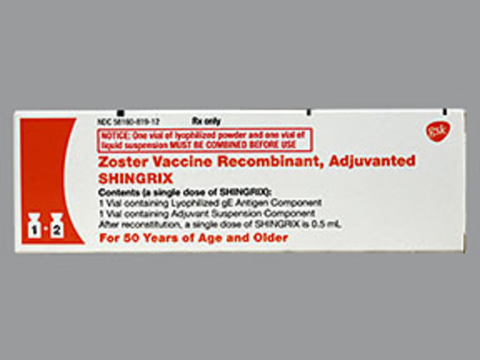 Rx Item-Shingrix 1 KIT-Keep Refrigerated - by Glaxo Smith Kline Vaccines 