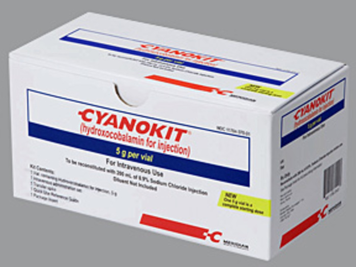 Rx Item-CyanoKit 5G 1 Vial by Meridian Medical Technologies 