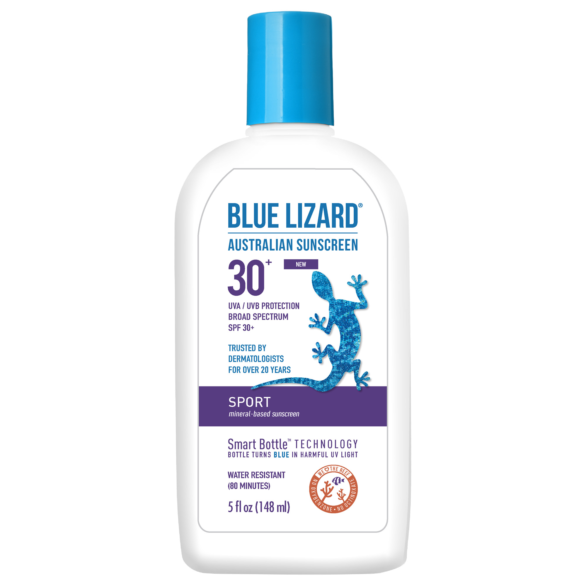 Pack of 12-Blue Lizard Australian Sport Ss Lotion 5 oz By Emerson Healthcare USA 