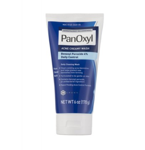 Panoxyl Acne Creamy Wash 4% Wash 6 oz By Emerson Healthcare USA 
