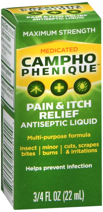 Case of 36-Campho Phenique Antiseptic Liquid 0.75 oz By Foundation Consumer Healthcare USA 