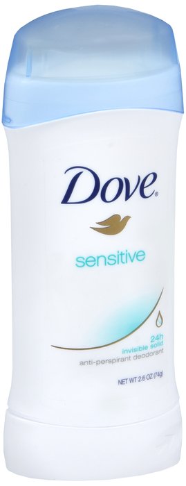 Dove Invisible Solid Antiperspirant Sensitive Deodorant 2.6 oz By Unilever Hpc-USA 