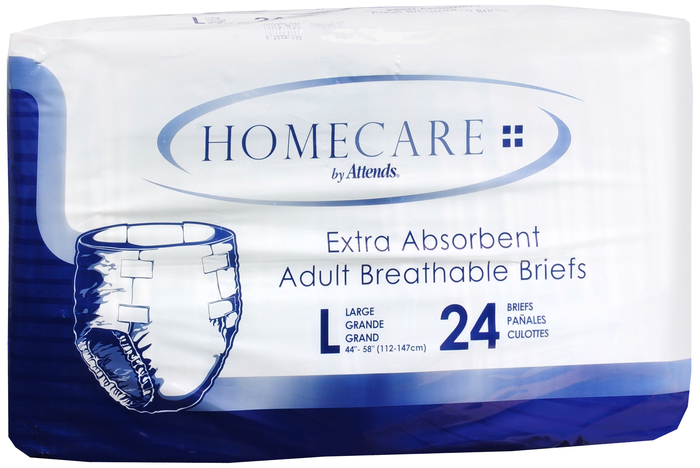 Attends Care Brief Large Brief 3X24 By Attends Healthcare Products USA 