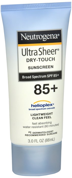 Neutrogena Sun Ultra Sheer Dry SPF 85 Cream 3 oz By J&J Consumer USA 