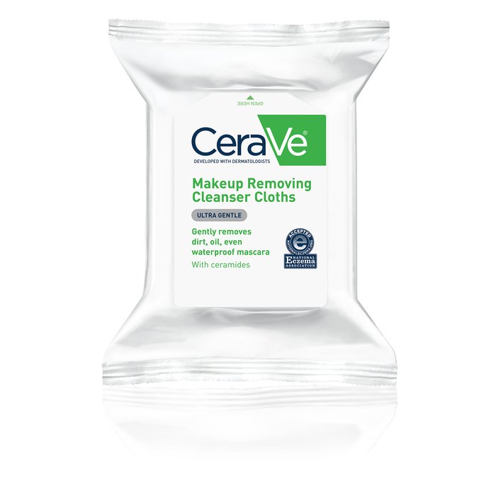 Pack of 12-Cerave Hydratng Makeup Remove Cloth Wipe 25 By L'Oreal USA  (COPY)