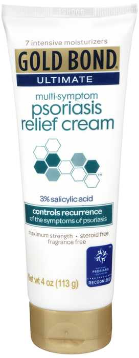Gold Bond Ultimate Psoriasis Therapy Cream 4 oz By Chattem Drug & Chem Co USA 