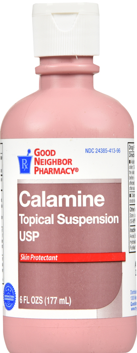 Pack of 12-GNP Calamine Phenol Lot Liquid 6 oz By Humco Holding Grp/GNP USA 