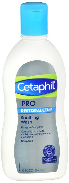 Pack of 12-Cetaphil Pro Soothing Wash 10 oz By Galderma Lab, USA 