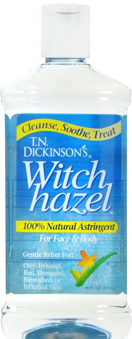 Case of 6-Dickinsons Witch Hazel First Aid Liquid 16 oz By Dickinson Brands USA 