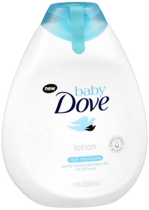 Pack of 12-Dove Baby Lotion Rich Moisture Lotion 13 oz By Unilever Hpc-USA 