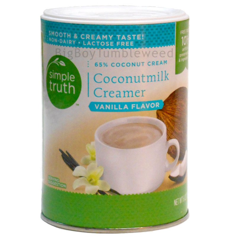 PrestoMart Simple Truth Coconut Milk Coffee Creamer Vanilla Flavor 6