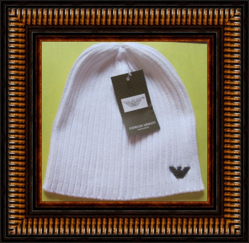 giorgio armani beanie