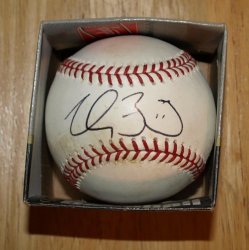 Thumbnail of Clay Buckholtz Autographed Baseball Signed Red Sox No Hitter