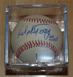 Thumbnail of Ralph Terry Autographed Baseball Signed Yankees WS MVP