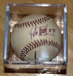 Thumbnail of Pedro Martinez Autographed Rawlings 1999 All Star Baseball Signed Red Sox