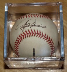 Thumbnail of raphael palmeiro Autographed Baseball Signed Rangers Orioles 500 HR 3000 hits