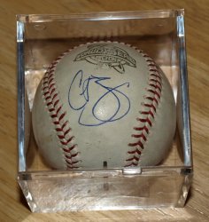 Thumbnail of Curt Schilling Autographed Rawlings 2001 World Series Baseball Signed MVP