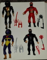 Thumbnail of 1986 KENNER CHUCK NORRIS Karate Kommandos Complete Collection