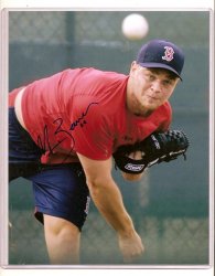 Thumbnail of Michael Bowden signed 8x10 boston Red Sox