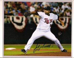 Thumbnail of Jose Mijares Autographed 8x10 Photo Signed Minnesota Twins