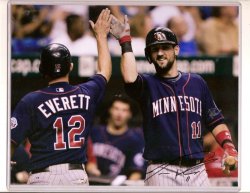 Thumbnail of Jason Pridie Autographed 8x10 Photo Signed Twins