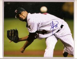 Thumbnail of Francisco Liriano Autographed 8x10 Photo Signed Minnesota Twins