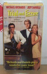 Thumbnail of Trial & Error VHS Video Tape Jeff Daniels Michael Richards