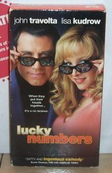Thumbnail of Lucky Numbers VHS Video Tape John Travolta Lisa Kudrow