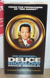 Thumbnail of Duce Bigalow Male Gigolo VHS Video Tape Rob Schneider