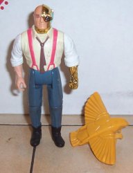 Thumbnail of 1986 Kenner Silverhawks Stargazer w/ Sly Bird Slybird complete