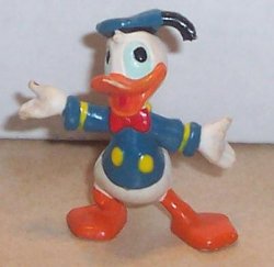 Thumbnail of Disney DONALD DUCK PVC FIGURE #9 Rare Vintage