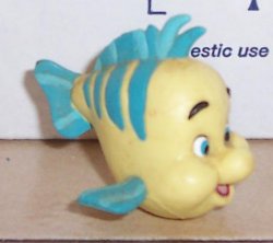 Thumbnail of Disney Little Mermaid Flounder PVC figure by applause