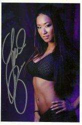 Thumbnail of Gail Kim signed autographed wrestling 4x6 photo WWF WWE WCW #2