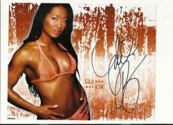 Thumbnail of Gail Kim signed autographed wrestling 8x10 photo WWF WWE WCW #2