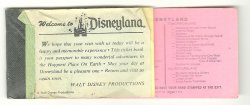 Thumbnail of Disneyland attraction Ticket booklet Used Rare Pre 1970