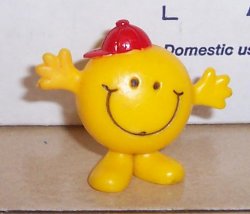 Thumbnail of 1980's Arby's Mr Men little miss Mr Bounce pvc Figure Roger Hargreaves