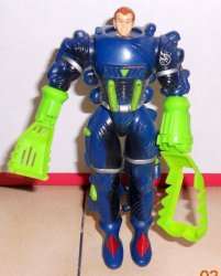 Thumbnail of 1986 Hasbro Inhumanoids DR DEREK BRIGHT Action Figure Very RARE Vintage 80s