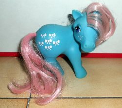 Thumbnail of MY LITTLE PONY Bow Tie G1 1983 Year 2 MLP Hasbro Earth Ponies