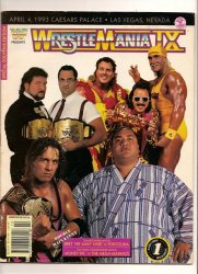 Thumbnail of WWF wrestlemania 9 official program wwe PPV