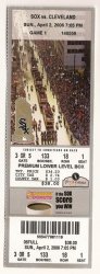 Thumbnail of 2006 white Sox Cleveland Opening day Full ticket
