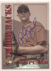Thumbnail of brad Baisley Signed autographed baseball Card