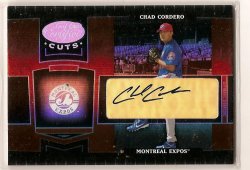 Thumbnail of Chad Cordero Signed Autographed Baseball Card Expos