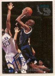 Thumbnail of Petey Sessoms Signed autographed Basketball Card