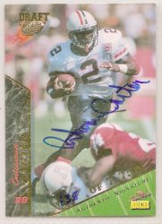 Thumbnail of ontiwaun carter signed autographed Football card