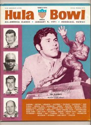 Thumbnail of 1971 Hula Bowl Program
