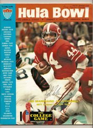Thumbnail of 1972 Hula Bowl Program