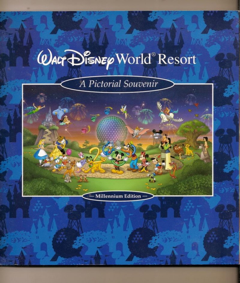 Thumbnail of 2000 Walt Disney world Pictorial Souvenir Book Vintage OOP