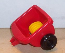 Thumbnail of Modern Fisher Price Little People Cart Accessory #2 Red